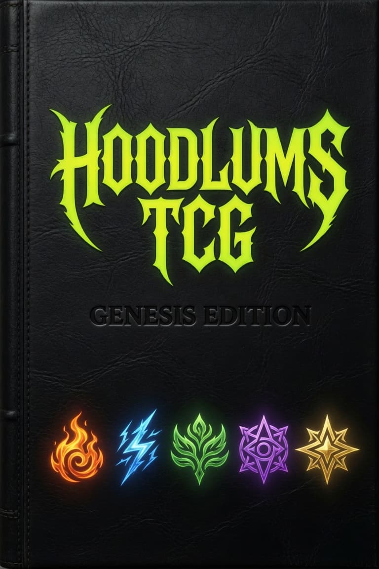 Hoodlums TCG leather binder